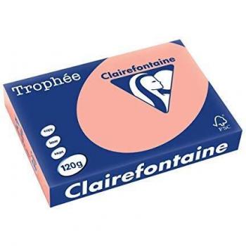 Papier couleur - Pêche - A4 - 120 g - Ramette 250 feuilles