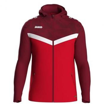 JAKO Iconic Herren Kapuzenjacke rot M