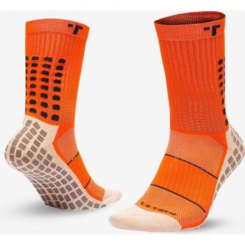 Chaussettes TRUsox Thin Crew 3.0 Orange Noir