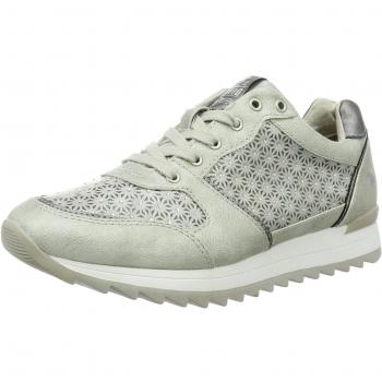 Mustang 1241-301 Scarpe da Ginnastica Basse Donna Argento