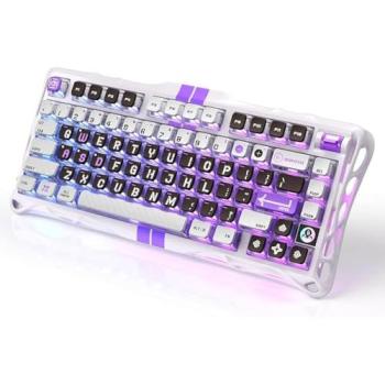 V75 Pro: 8000Hz Polling Mechanical Keyboard with Detachable Backlight