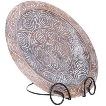 Décoration de table Wanderlust 34x34x4,5h