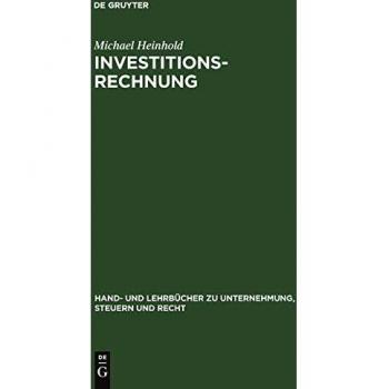 Investitionsrechnung: Studienbuch