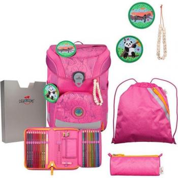 DerDieDas® Schulranzen Exklusiv ECO Pink Planet Set