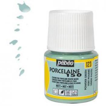Matte Powder Green Porcelain Paint