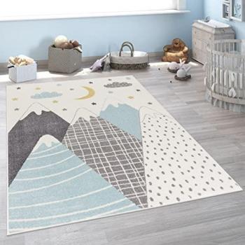 Parc de nuages bleus – tapis enfant de 160 cm
