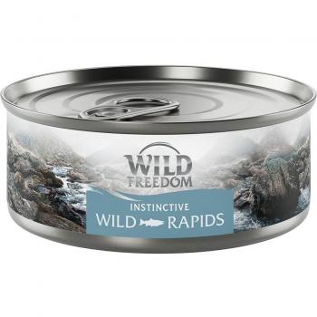 Wild Freedom Adult Instinctive 6 x 70 g - Wild Rapids - saumon