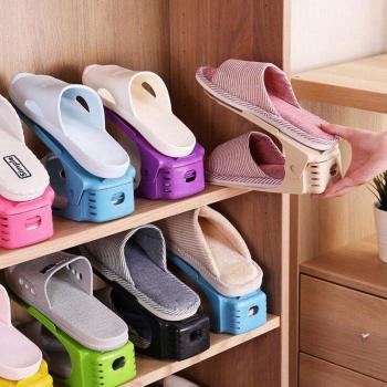 Footwear Support Slot Storage Rack