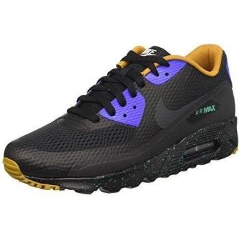 Nike Air Max 90 Ultra Essential, Zapatillas de Running Para Hombre, Negro / Azul / Verde