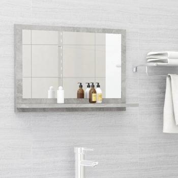 Mueble Espejo de Baño Gris Contrachapado Prolenta