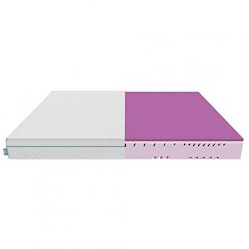 Colchón viscoelástico y enfundable Flow One + 3 capas, firmeza alta, núcleo perfilado Cecotec