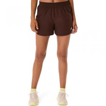 ASICS Nagino 4in Hardloopshorts Dames - Chocoladebruin