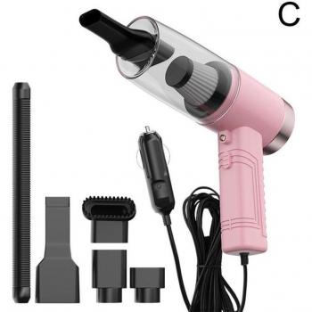 3-in-1 High-Power Portable Mini Vacuum Cleaner for Car and Home