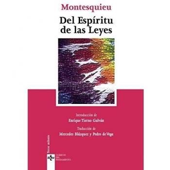 Del espíritu de las leyes (Tapa blanda con solapas).