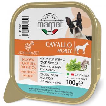 Cibo Umido Marpet Aequilibriavet Cavallo Per Cani Adulti 100g