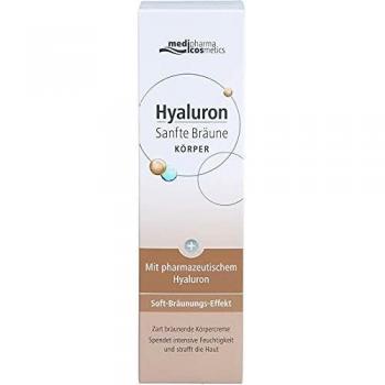 Medipharma cosmetics Hyaluron Sanfte Bräune Körperpflege 200ml PZN 16319057