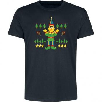 Camiseta Hombre XXL Ernie Barrio Sesame Negra