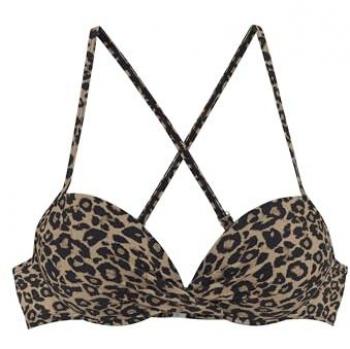 Bikini VIVANCE Top Marrone e Nero