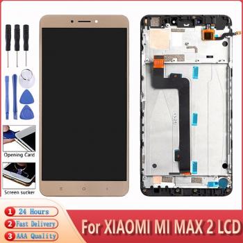 Xiaomi Mi Max 2 LCD Touch Screen Replacement with Frame
