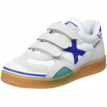 Munich Gresca Tênis Infantil Velcro Branco