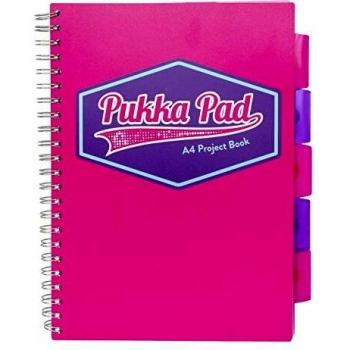 Pukka Pad Vision Perforated Ruled Project Book - Pack of 3