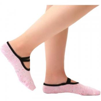 Round Head Backless Yoga Socks for Pilates and Dance
