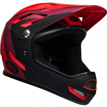 Casco Bell Sanction rojo fuerte - M