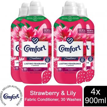Comfort Fabric Conditioner - Strawberry and Lily / 900ml
