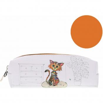 Kiub Kook Cute Square Pencil Case - 19 x 6 x 6 cm