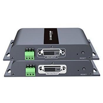 Estensore DVI Cat 5/5e/6 Techly HDbitT Switch Box