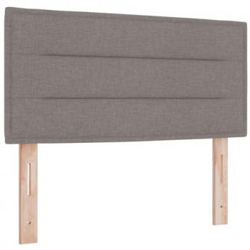 Tête de Lit LED Taupe 80 cm avec Éclairage