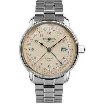 Zeppelin 7668MB‑5 LZ‑126 Los Angeles GMT 42mm Watch
