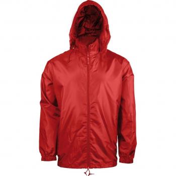 Men’s Red XL Windbreaker – Kariban Edition
