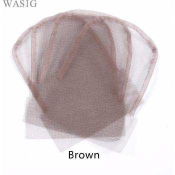 Closure Frontal Base Wig Caps 4x4 Inch Brown Swiss Lace