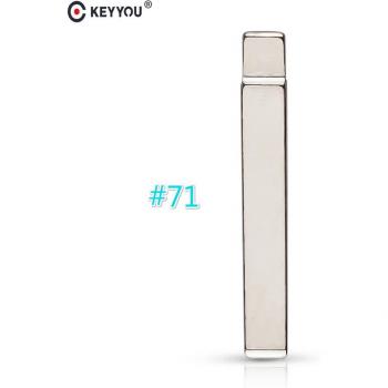 Clé télécommande KEYYOU KD HU100 – lame rabattable – Type 71 – 10, 20 ou 50 unités – Opel Buick Cruze