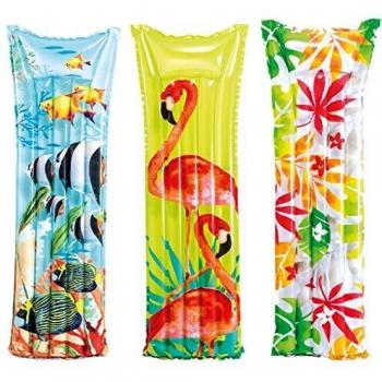 Intex Fashion Mats Luftmatratze 183cm x 69cm zufällige Auswahl 59720EU