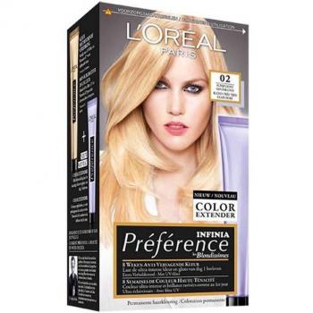 L'Oréal Paris Préférence Les Blondissimes haarkleuring 02 Super licht goudblond