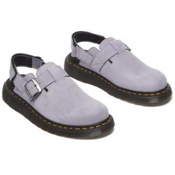 Dr. Martens Herren Jorge II Wildleder Mules in Lavendel, Größe 39