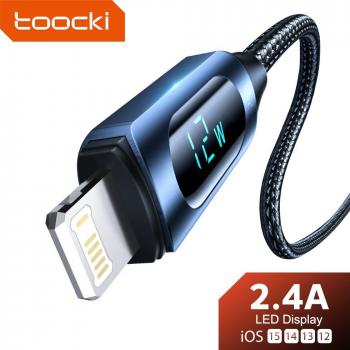 Toocki 2.4A USB Charger Cable for iPhone 14/13 Pro Max