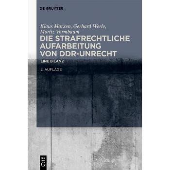 Vitalsource Technologies, Inc. Die strafrechtliche Aufarbeitung von DDR-Unrecht