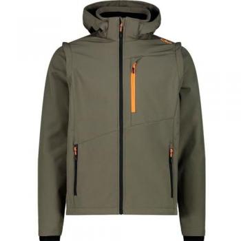 CMP Softshell con Maniche Staccabili da Uomo