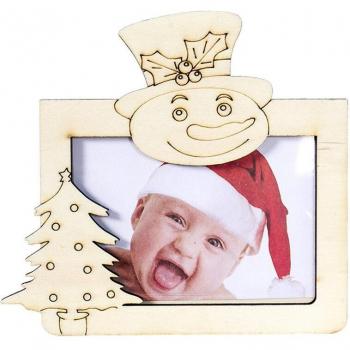 Adornos Navideños Madera Infantil