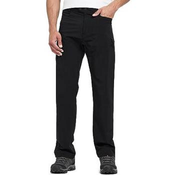 North Ridge Men's Tech Walking Trousers - Black - Size 34R