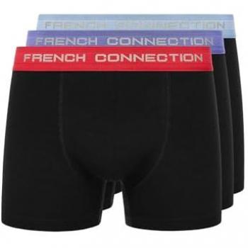 Mens FC20 Boxers Trio, Black, M Size