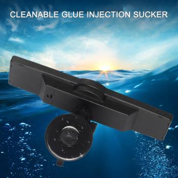 Espejo retrovisor antideslumbrante 248x70mm con ventosa y ajuste 360° para vehículos