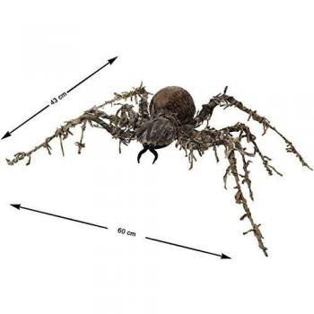 Brun Halloween Spindel 60 x 43 cm