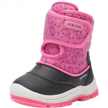 Botines Geox Flanfil Abx para niña, modelo B263WG 0BCMN, color negro