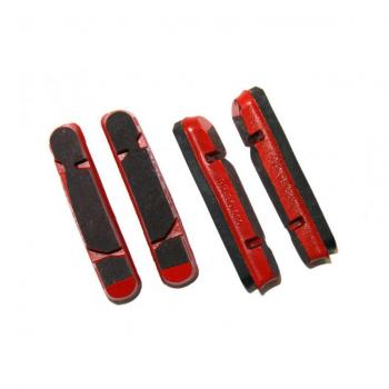 Fulcrum Carbon‑Bremsbelag Bremsschuh Shimano BR‑BO500X1 – 2 Stück in Rot