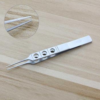 11CM Stainless Steel Dovetail Tweezers for Ophthalmic Use