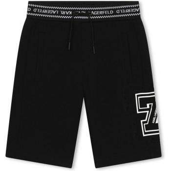 Bermuda Karl Lagerfeld Kids fantaisie 10A Noir